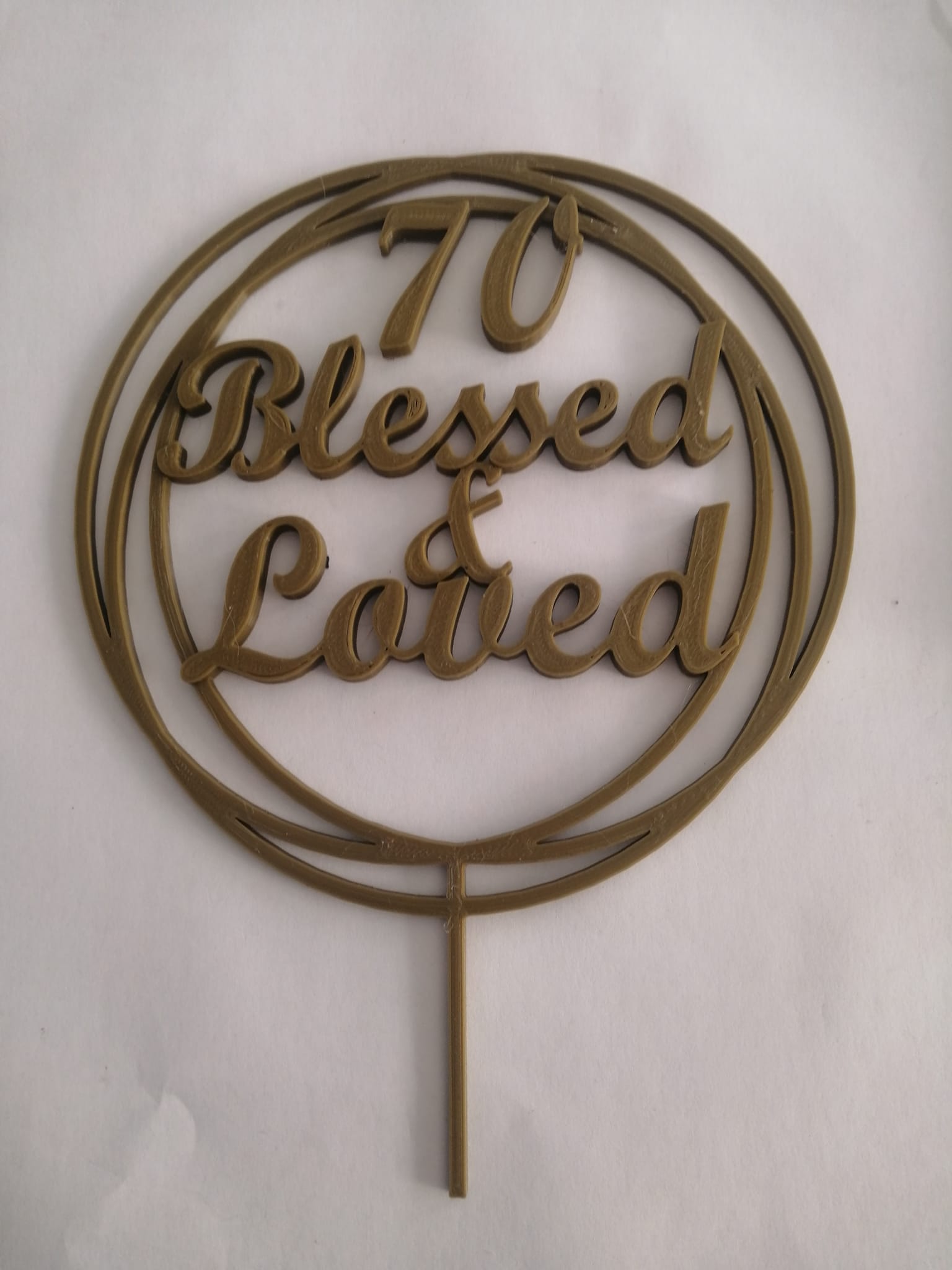 Cake Topper Example 9
